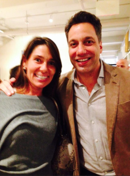 photo of heather karlie vieira of hkfa and thom filicia in his new york city design showroom