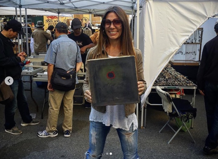 heather karlie vieira of hkfa at the chelsea flea market in new york city