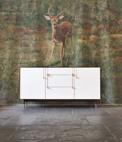 BDDW - NYC Showroom 2012. Antique Mural.