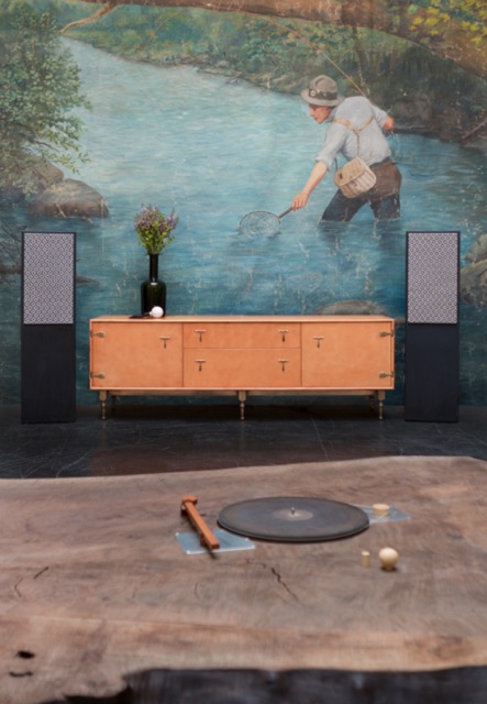 BDDW - NYC Showroom 2012. Antique Mural.