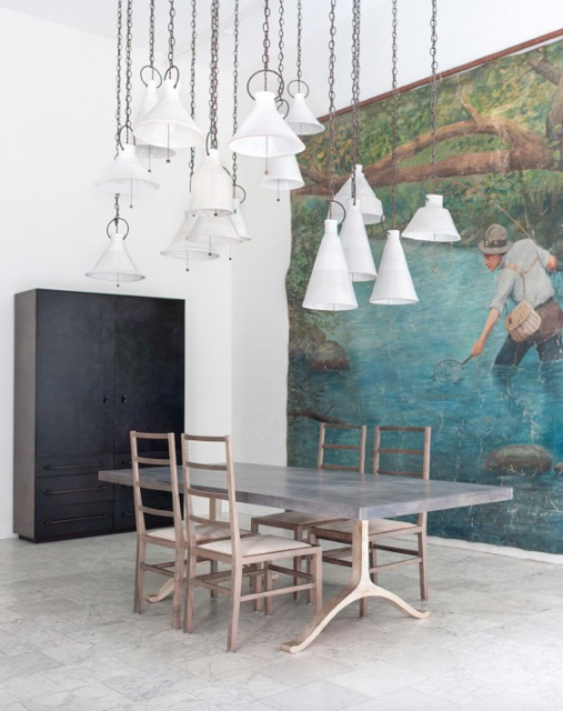 BDDW - NYC Showroom 2012. Antique Mural.